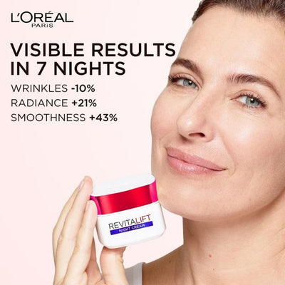 L'Oréal Paris Dermo Expertise Revitalift Anti-Wrinkle + Firming Night Cream (50ml)
