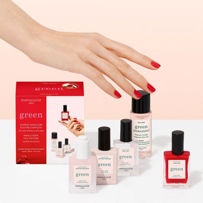 Manucurist Green System Poppy Red Set