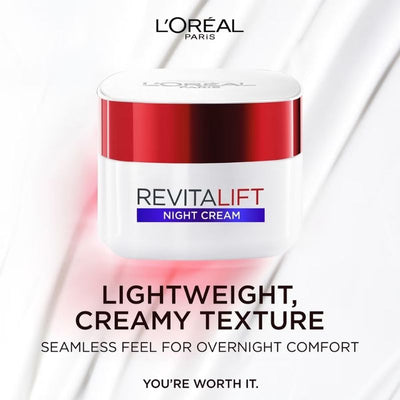 L'Oréal Paris Dermo Expertise Revitalift Anti-Wrinkle + Firming Night Cream (50ml)