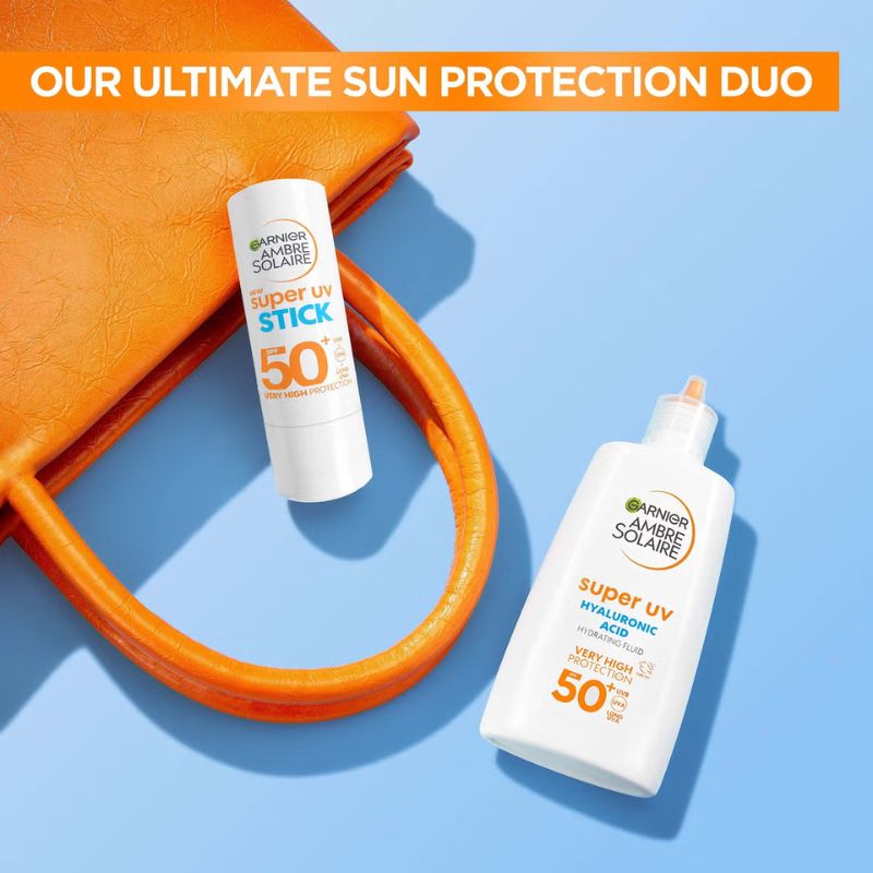 Garnier Ambre Solaire Ultra-Light Sensitive Sun Protection Face Fluid SPF50+ 40ml