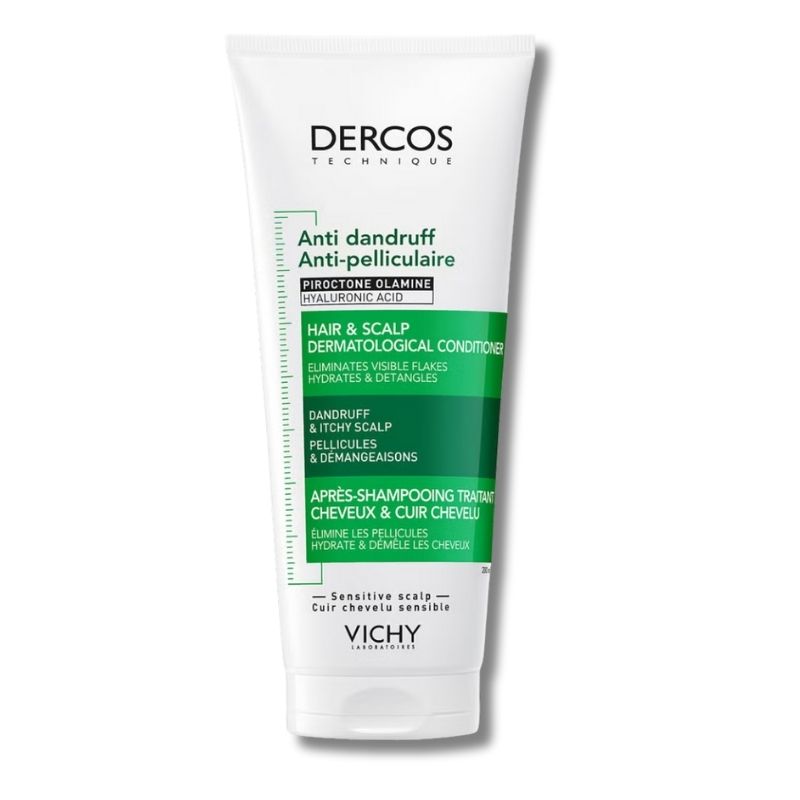 Vichy Dercos Hair & Scalp Dermatological Conditioner for Hydration And Anti-Dandruff 200ml