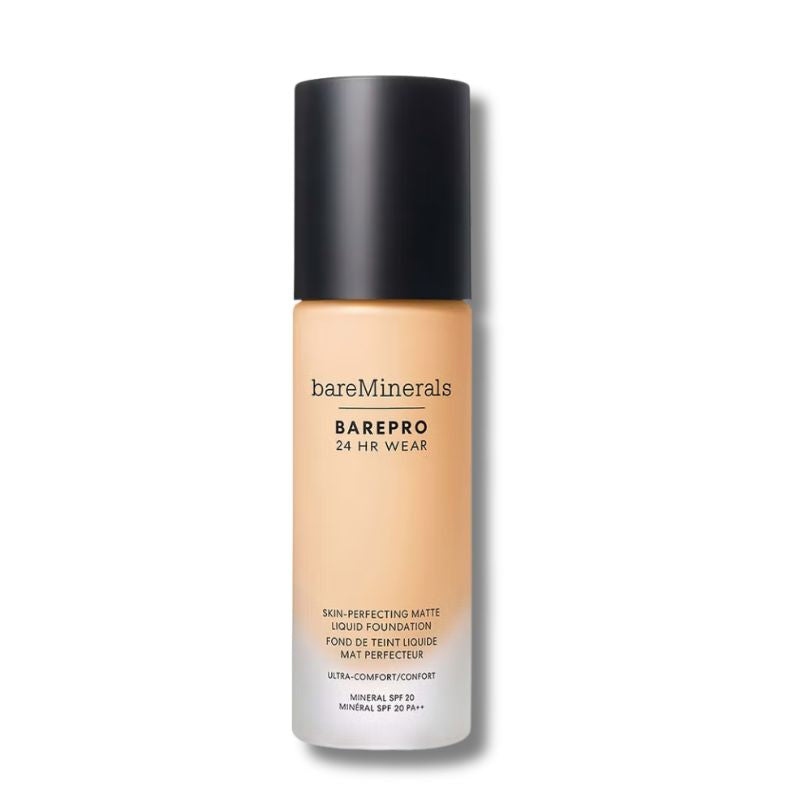 bareMinerals Barepro 24Hr Matte Comfort Liquid Foundation Mineral Spf20 30ml (various shades)