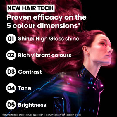 L'Oréal Professionnel Vitamino Color Spectrum Blue Tinted Shampoo For Light Brown Coloured Hair 300ml
