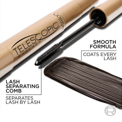 L'Oréal Paris Telescopic Mascara - Black (8ml)