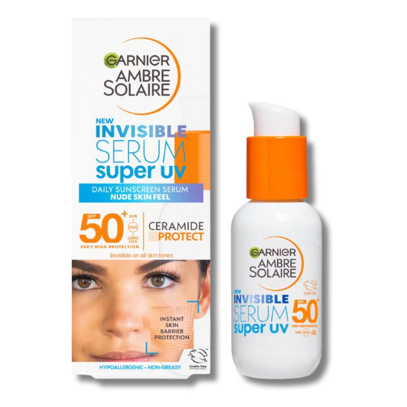 Garnier Ambre Solaire SPF 50+ Super UV Invisible Face Serum 30ml