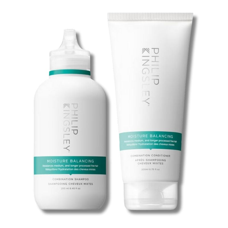 Philip Kingsley Moisture Balancing Shampoo 250ml and Conditioner 200ml Duo (Worth £54.00)