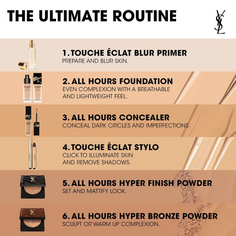 Yves Saint Laurent All Hours Hyperfinish Powder - Universal 117