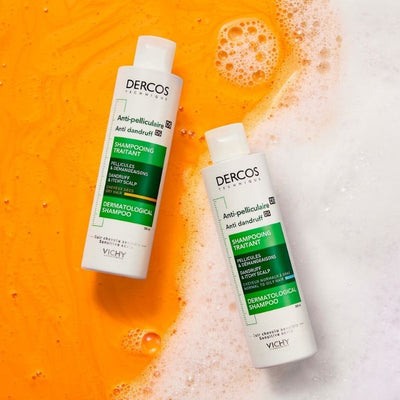 Vichy Dercos Technique Anti-Dandruff Purifying Shampoo for Sensitive, Dry Hair and Scalp 200ml