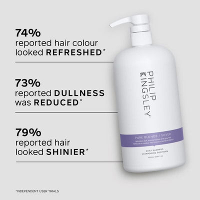 Philip Kingsley Pure Silver Shampoo 1000ml (Worth £96.00)