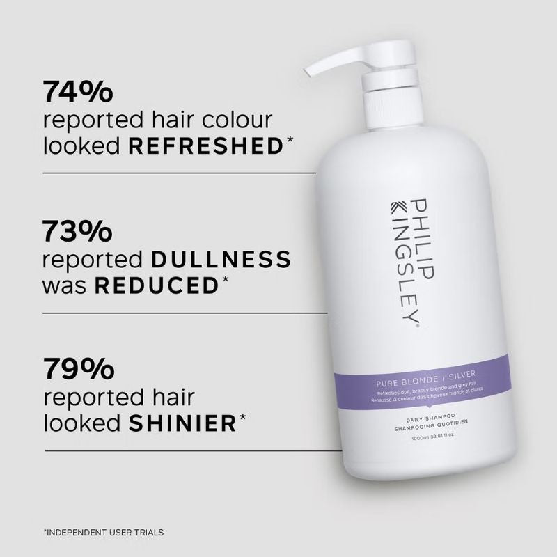 Philip Kingsley Pure Silver Shampoo 1000ml (Worth £96.00)