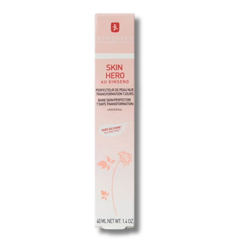 Erborian Skin Hero - Non-Tinted Bare Skin Perfector - 7 Day Skin Transformation 40ml