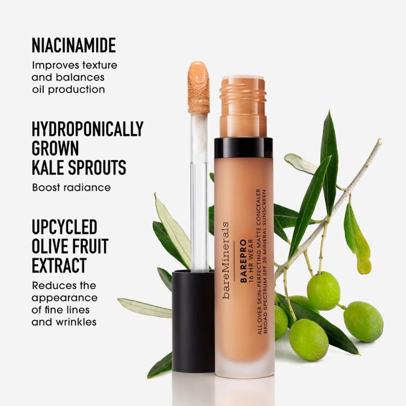 bareMinerals Barepro All-Over Skin-Perfecting Matte Concealer Mineral Spf20 7.5ml (various shades)