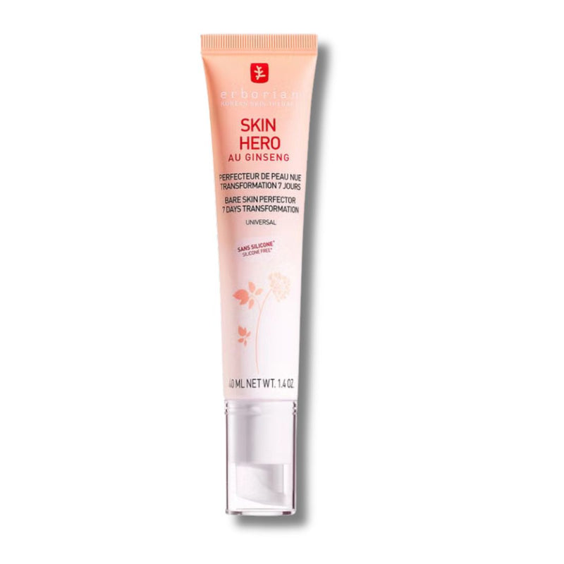 Erborian Skin Hero - Non-Tinted Bare Skin Perfector - 7 Day Skin Transformation 40ml