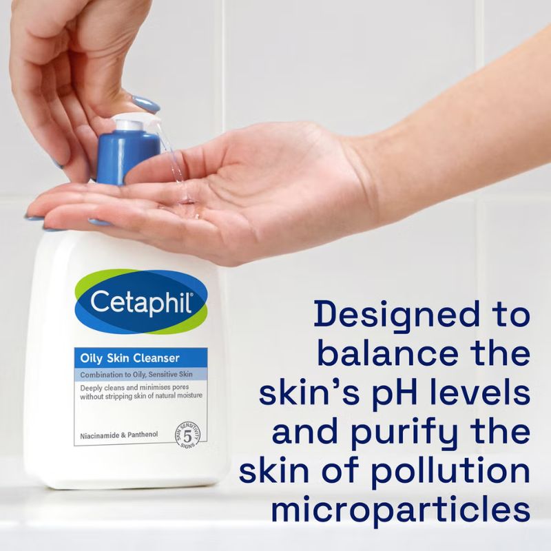 Cetaphil Oily Skin Cleanser Wash 236ml