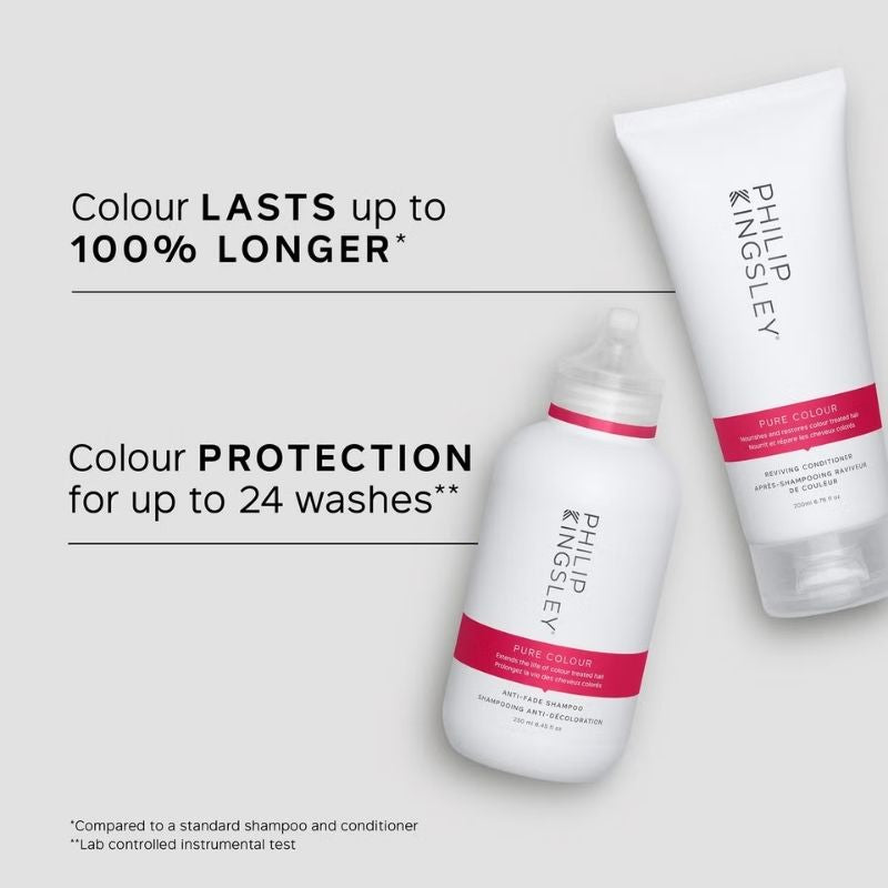 Philip Kingsley Pure Colour Shampoo 250ml & Conditioner 200ml Duo (Worth £62.00)