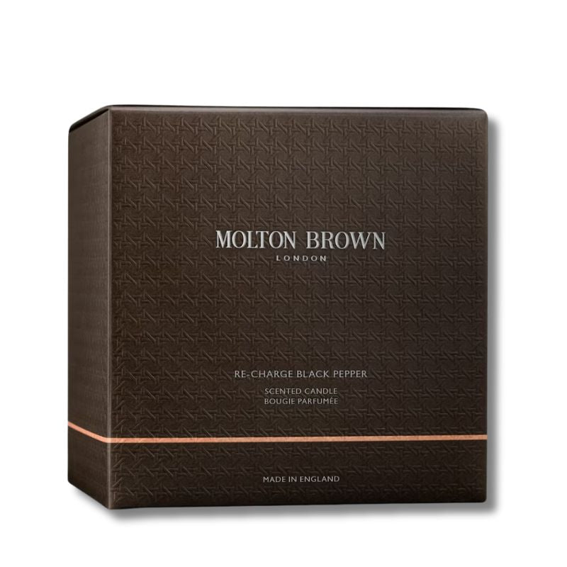Molton Brown Re-Charge Black Pepper Luxury Scented Triple Wick Candle 600g