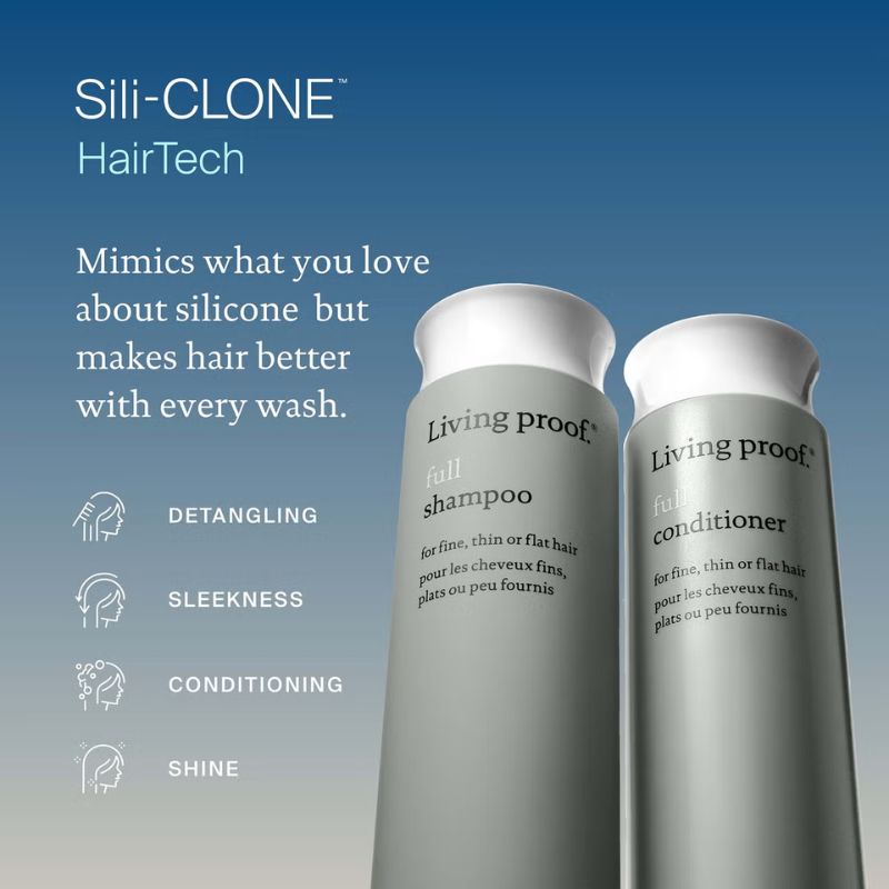 Living Proof Full Shampoo and Conditioner Bundle for Volume, Bounce and Shine