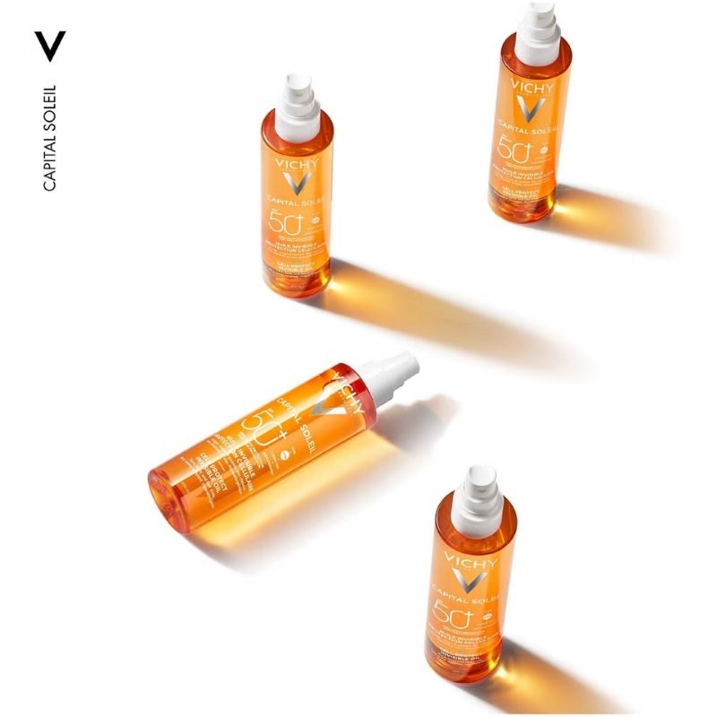 Vichy Capital Soleil Cell Protect Oil SPF 50 200ml