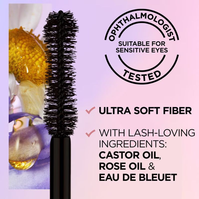 L’Oréal Castor Oil-Enriched Paradise Volumising Mascara - Black 6.4ml
