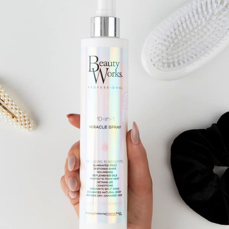 Beauty Works 10 in 1 Miracle Heat Protect Spray 250ml