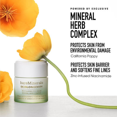 bareMinerals SKINLONGEVITY Revitalizing Eye Cream 15ml