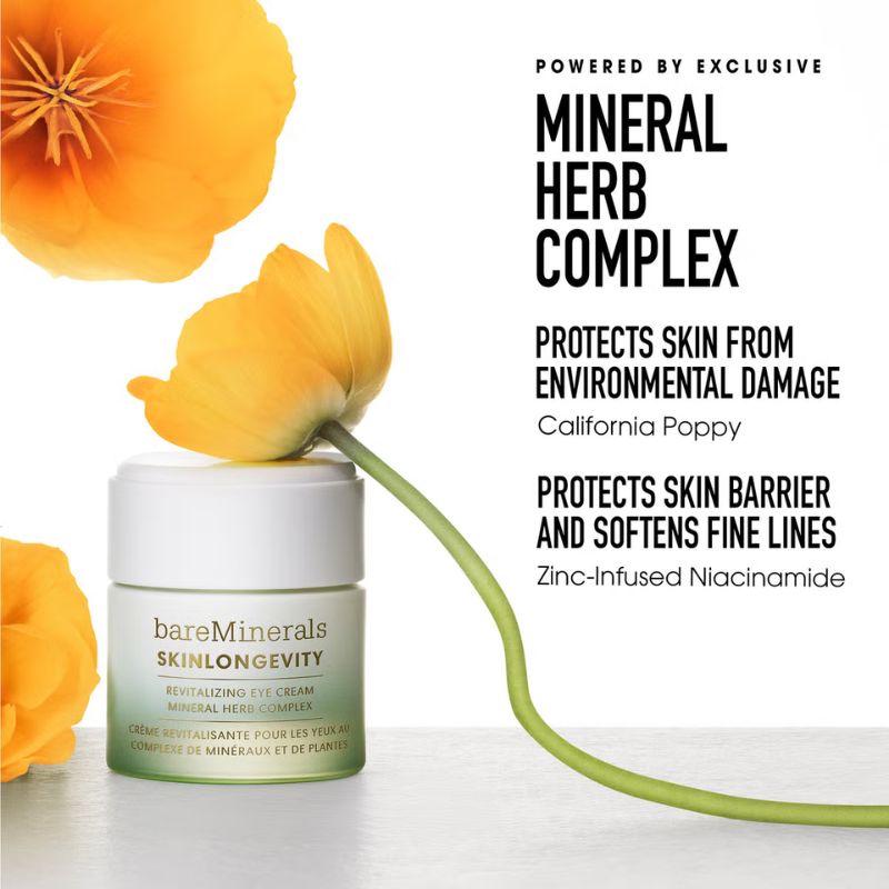 bareMinerals SKINLONGEVITY Revitalizing Eye Cream 15ml