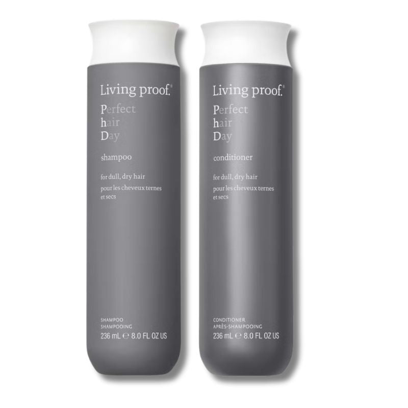 Living Proof Perfect Hair Day Shampoo and Conditioner Bundle for Hydration, Softness and Shine