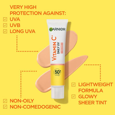 Garnier Vitamin C Daily UV Brightening Fluid Glow SPF 50+ 40ml