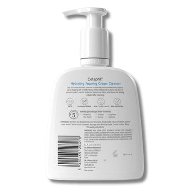 Cetaphil Hydrating Foaming Cream Cleanser Wash 473ml