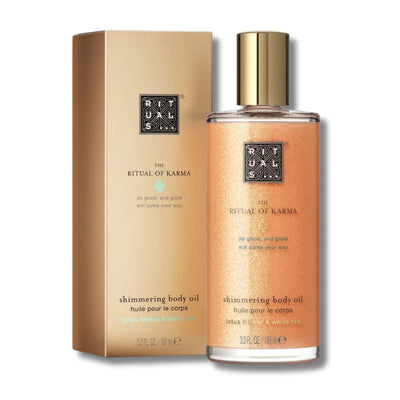 RITUALS The Ritual of Karma Lotus Flower & White Tea Shimmering Body Oil 100 ml