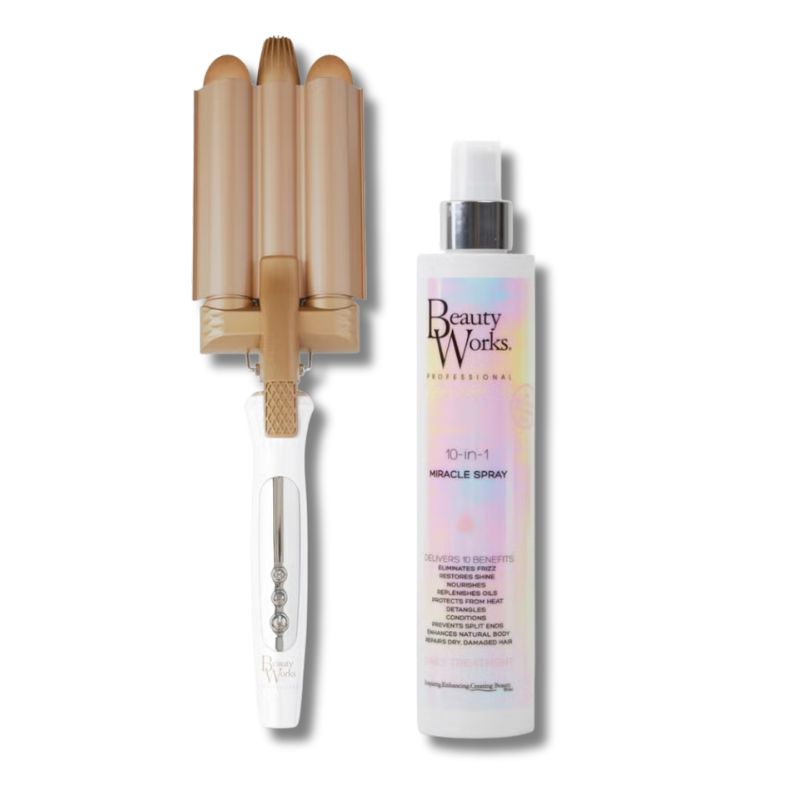 Beauty Works Waver and Miracle Spray Bundle