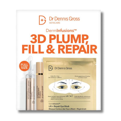 Dr Dennis Gross Skincare DermInfusions Plump, Fill and Repair Kit