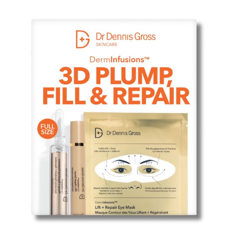 Dr Dennis Gross Skincare DermInfusions Plump, Fill and Repair Kit