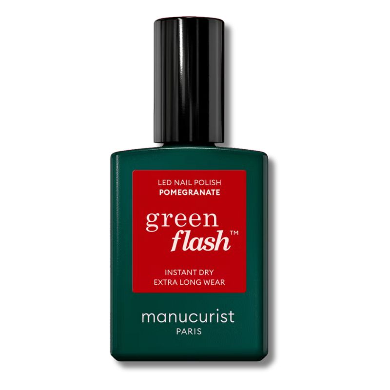 Manucurist Green Flash Polish - Pomegranate 15ml