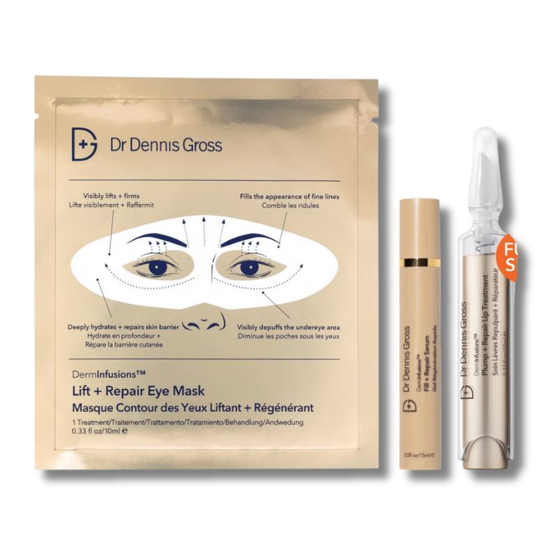 Dr Dennis Gross Skincare DermInfusions Plump, Fill and Repair Kit
