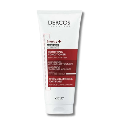 Vichy Dercos Energy+ Fortifying Amino Acid & Ceramide Conditioner for Hair Loss & Thinning Due to Breakage 200ml