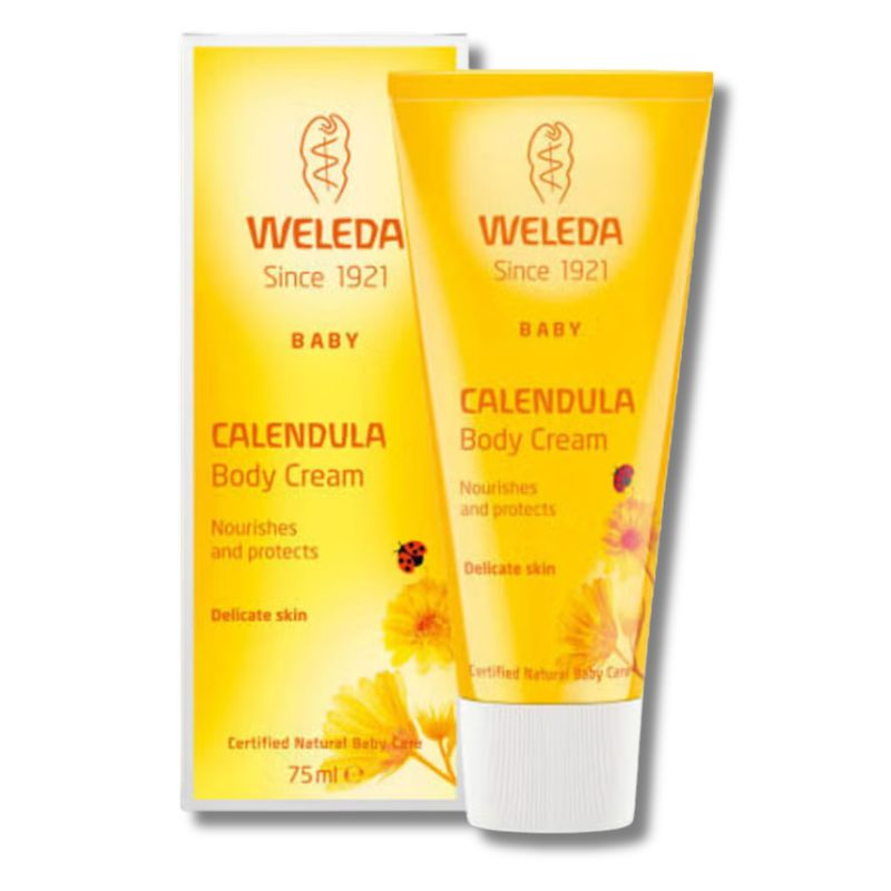 Weleda Baby Calendula Moisturising Body Cream (75ml)