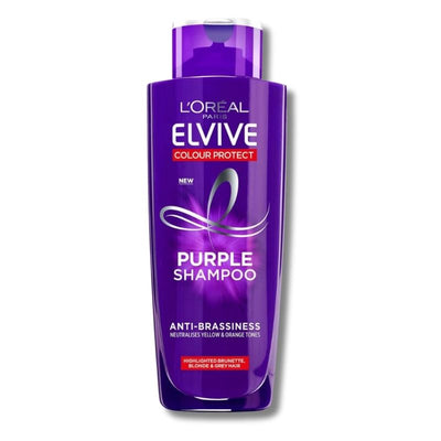 L'Oréal Paris Elvive Colour Protect Anti-Brassiness Purple Shampoo and Conditioner Set
