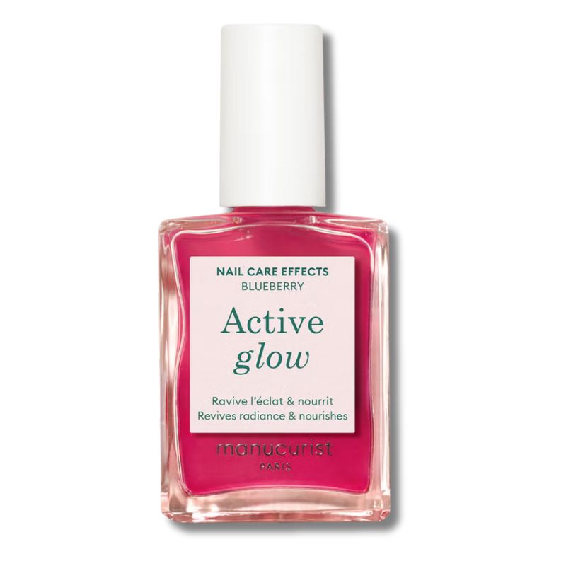 Manucurist Active Glow Polish 15ml - Blueberry