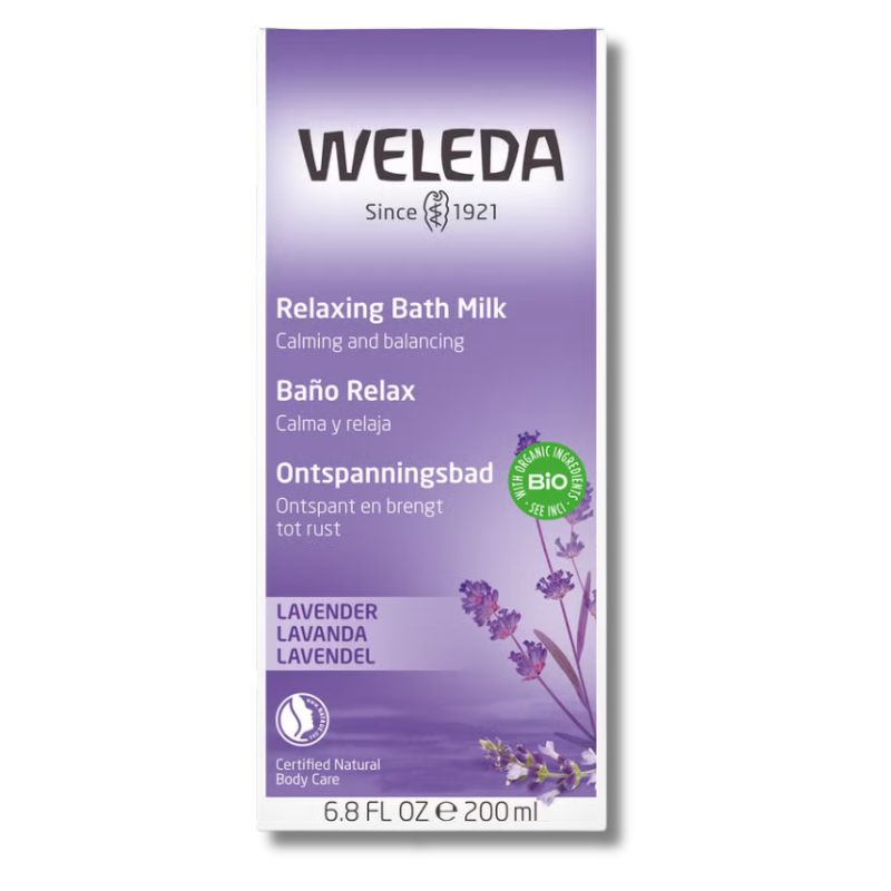 Weleda Relaxing Bath Milk - Lavender 200ml