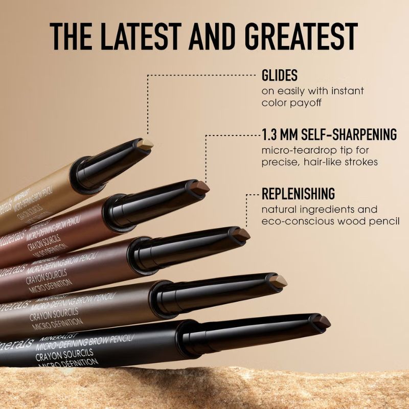 bareMinerals MINERALIST Micro-Defining Eyebrow Pencil (Various Shades)