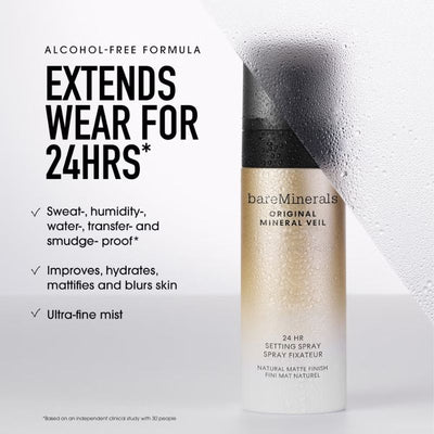 bareMinerals Original Mineral Veil 24hr Natural Matte Setting Spray 100ml