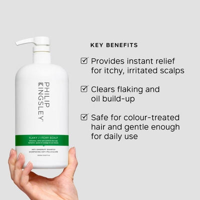 Philip Kingsley Flaky Itchy Scalp Shampoo 1000ml (Worth £108.00)