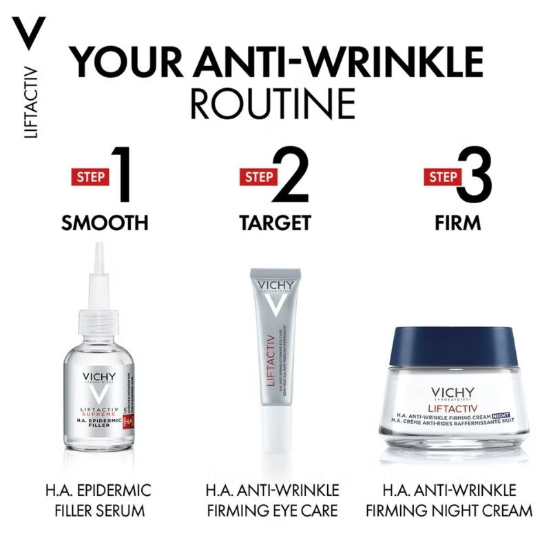 VICHY LiftActiv Anti-Wrinkle and Firming Night Moisturiser 50ml