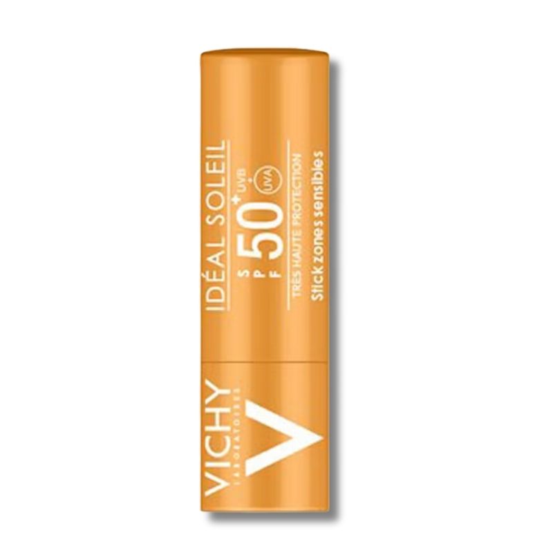 Vichy Capital Soleil High Sun Protection Stick SPF50+ for Sensitive Skin and Delicate Areas 9g