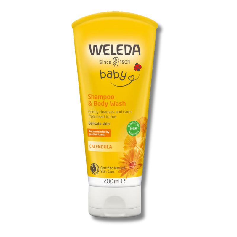 Weleda Calendula Shampoo & Body Wash 200ml