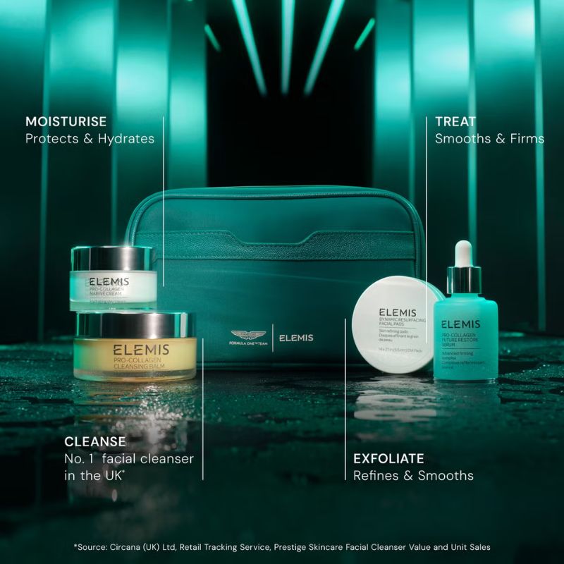 ELEMIS x Aston Martin Aramco Formula One™ Team Iconic Skincare Collection (Worth £250)