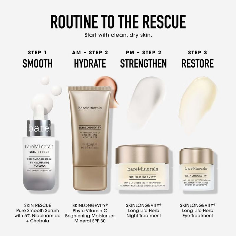 bareMinerals SKIN RESCUE Pure Smooth Serum 30ml