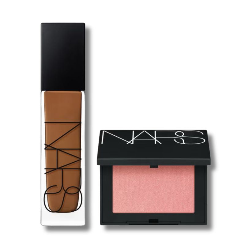 NARS Natural Longwear Foundation 30ml and NARS Blush Orgasm 4.8g Bundle (Worth Value £75.00)