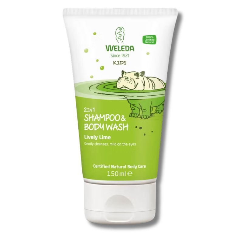 Weleda Kids 2 in 1 Wash 150ml - Lively Lime